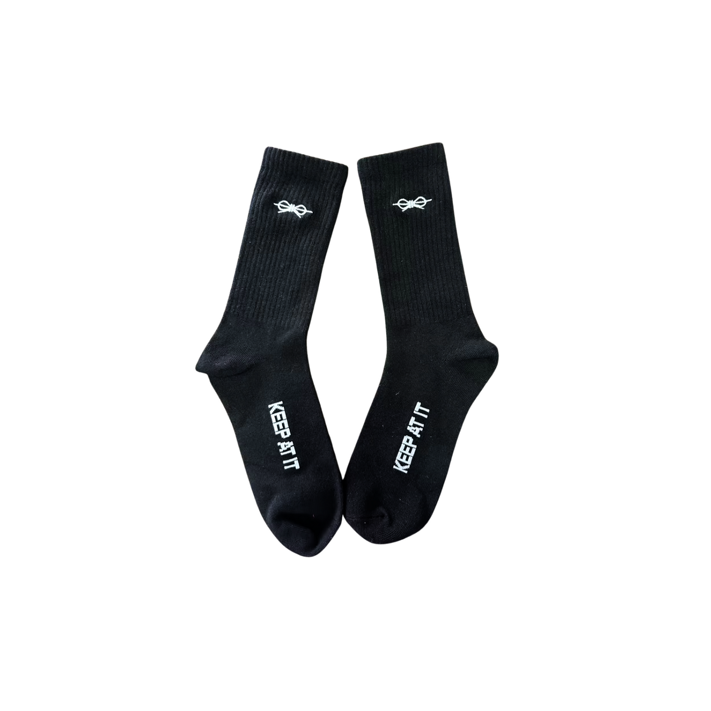 The KEEP AT IT Crew Socks